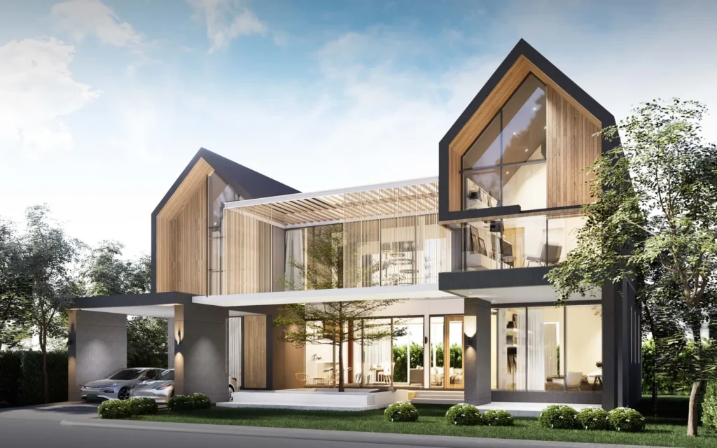 แบบบ้าน Allirea บ้านมหานคร